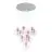 Eglo Suspension Luminaire Ariscani 2 Échantillon Cromo | Convient pour 10x E27