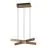 Eglo Suspension Luminaire Folcino-Z Échantillon Bronze, Noir 36W 3720lm - 827-865 Accordable Blanc + RGB | Dimmable