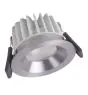 Ledvance Downlight LED Encastré Argent 8W 670lm 36D - 840 Blanc Froid | Diamètre 68mm - Dimmable