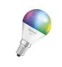 Ledvance Smart+ Wifi E14 Poire 5W 470lm - 827-865 Accordable Blanc | RGBW - Dimmable - Remplacement 40W