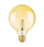 Osram Vintage 1906 LED E27 Globe Filament Dorée 125mm 7W 650lm - 824 | Remplacement 40W