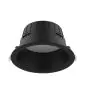 Spot Encastrable LED Profond Encastré Noir 15W 1500lm 80D - 827-830-840 CCT | 176mm - Diamètre 150mm