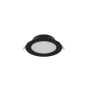 Spot Encastrable LED Plat Encastré Noir 9W 900lm 80D - 827-830-840 CCT | 146mm - Diamètre 120mm