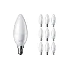 Lot 10x Philips Corepro LEDcandle E14 Dépolie 2.8W 250lm - 827  | Remplacement 25W