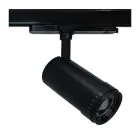 Spot LED Sur Rail Noir Zoomable 30W 3000lm 15-60D - 927-930-940 CCT