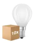 Lot 10x Ledvance Classic LED E14 Boule Filament Dépolie 5.9W 806lm - 827  | Dimmable - Remplacement 60W