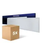 Lot 5x Dalle LED Eco V4.0 28W 3360lm CCT  |  300X1200 UGR