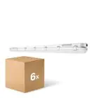 Lot 6x Ledvance Réglette LED Étanche Imperméable 46W 6400lm - 840  | 150cm