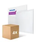 Lot 4x Philips Dalle LED Ledinaire RC065B 28W 3400lm - 840  | 60x60cm - UGR 