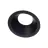 Encastré Spot D-round MR16 Noir | Diamètre 70mm - GU10 Culot