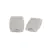LED Linear End Cap Blanc