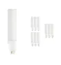 Lot 10x PL-C LED 7.4W 1000lm - 840  | Remplacement 26W