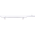 LED Rail de fixation suspendu 90W 8000lm 60D - 840 - | 1500mm - 8 pôles - Asymétrique - Éclairage de secours 3 heures