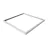 Dalle LED Kit de montage en surface amovible 60x60cm Blanc